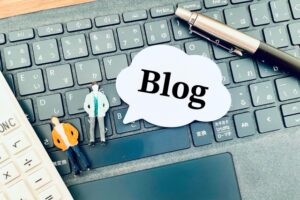 ブログ作成のイメージ